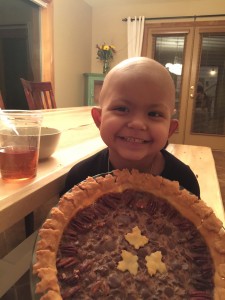 She was so proud of her first pie